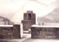 Temple in the mountains